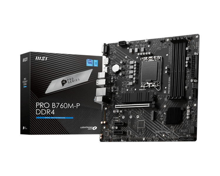 Mainboard MSI B760M-P DDR4 BH 2027 2ND