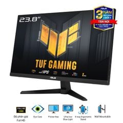 Màn Hình Máy Tính LCD ASUS TUF Gaming 24ich VG249Q3A (23.8 inch/FHD/Fast IPS/180Hz/1ms/Loa) Mới