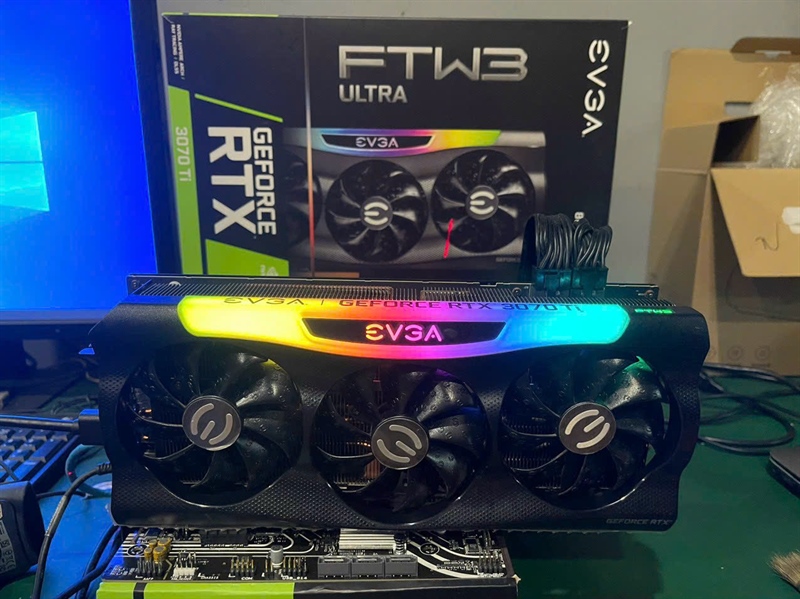 Graphics Card 3070 Ftw3 Evga Geforce Rtx 3070 Gb Card Màn Hình
