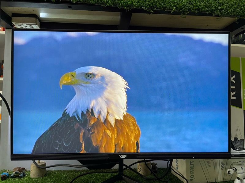 Màn hình VSP VC241i | 23.8 inch, Full HD, IPS, 75Hz, 5ms, phẳng, đen BH 2026