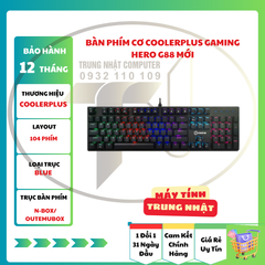 Bàn Phím Cơ Coolerplus Gaming Hero G88 Mới