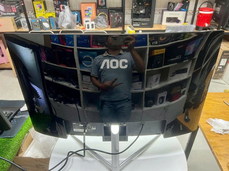 Màn Hình Máy Tính LCD AOC 32inch Cong C32V1 75Hz FullHD 2ND