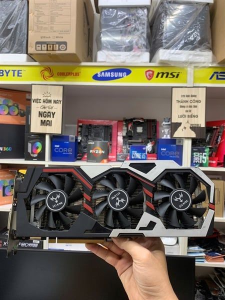 Card Màn Hình Ndivia VGA Colorful iGame GTX 1060-3GB 2ND