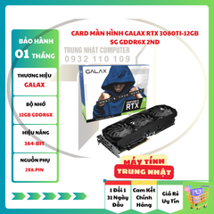 Card Màn Hình GALAX RTX 3080Ti-12GB SG GDDR6X 2ND