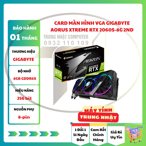 Aorus Xtreme Gigabyte Geforce Rtx 2060 Super Aorus 8g Card Màn