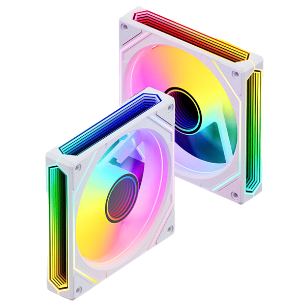 Fan MAGIC SNOWMAN F-135 ARGB TRẮNG Mới