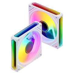 Fan MAGIC SNOWMAN F-135 ARGB TRẮNG Mới