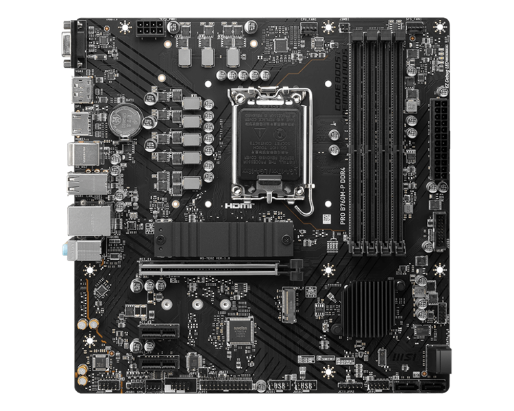 Mainboard MSI B760M-P DDR4 BH 2027 2ND