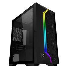 Thùng Case Xigmatek Gemini II 3FB Đen ( Kèm 3Fan) Mới