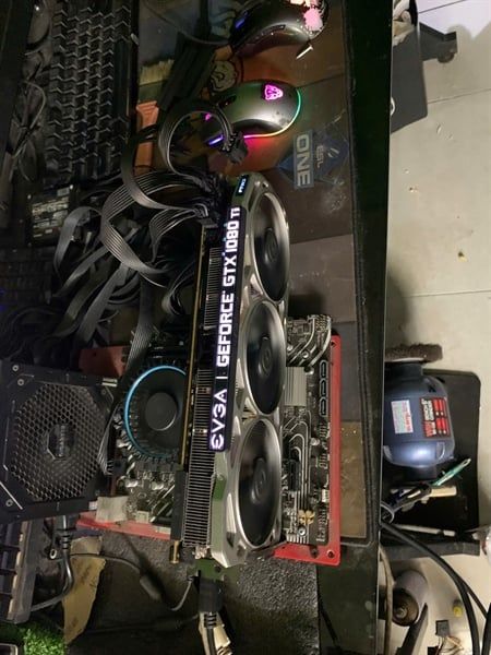 Card Màn Hình Ndvia VGA EVGA GTX 1080Ti-11GB 2ND