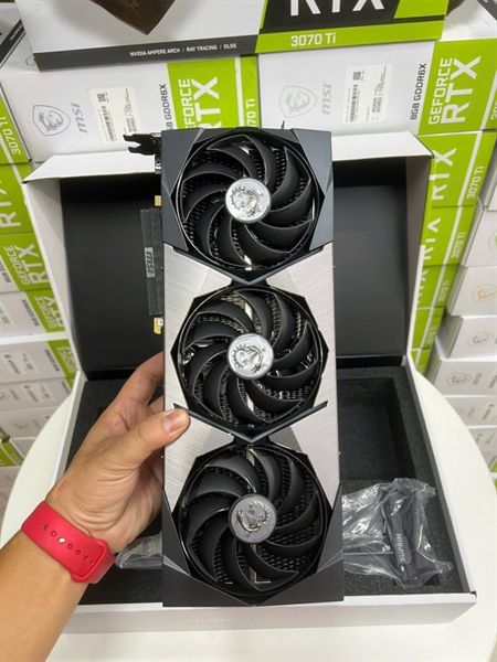 Card Màn Hình VGA MSI Suprim X RTX 3070Ti-8GB 2ND