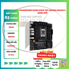 Mainboard (Amd) Asus Tuf Gaming B650M-E Ddr5 Mới