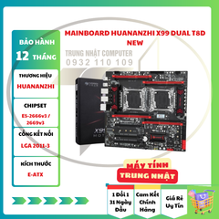 Mainboard Huananzhi X99 Dual T8D New