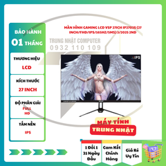 Màn hình Gaming LCD VSP 27ich IP2703S (27 inch/FHD/IPS/165Hz/5ms) 3/2025 2ND