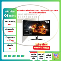 Màn Hình Máy Tính LCD AOC 32inch Cong C32V1 75Hz FullHD 2ND