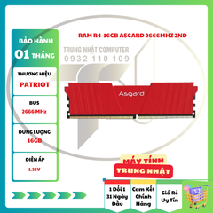 Ram R4-16GB ASGARD 2666MHz 2ND