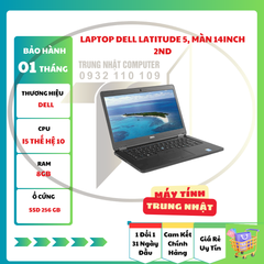 Laptop Dell Latitude E5450, i5 Thế Hệ 5, Ram 8G, Ssd 256G, Màn 14Inch 2ND