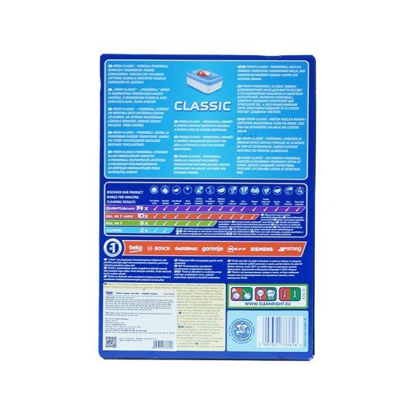 VIÊN RỬA CHÉN HƯƠNG CHANH FINISH POWER ESSENTIAL 100 VIÊN