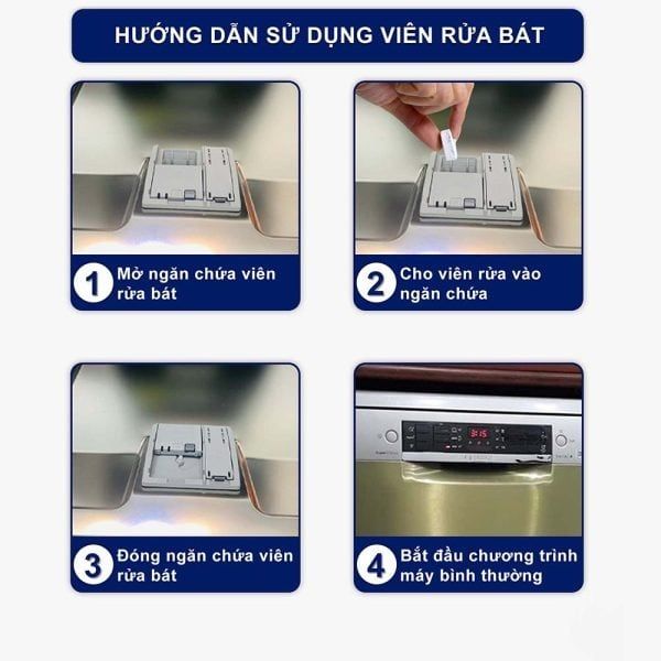 VIÊN RỬA BÁT HƯƠNG CHANH FINISH QUANTUM POWERBALL 27 VIÊN