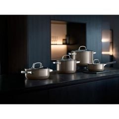 Bộ nồi 4 chiếc WMF FUSIONTEC 4PC COOKWARE SET DARK BRASS