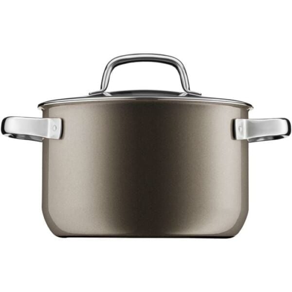 Bộ nồi 4 chiếc WMF FUSIONTEC 4PC COOKWARE SET DARK BRASS