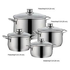 WMF DIADEM PLUS 4PC COOKWARE SET