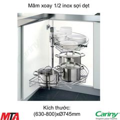 Mâm xoay và kệ góc Cariny ROBINA MX-180/180D