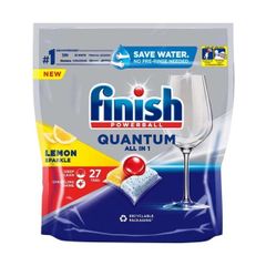 VIÊN RỬA BÁT HƯƠNG CHANH FINISH QUANTUM POWERBALL 27 VIÊN