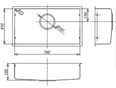 Chậu rửa Shigeru JSN-K 3F FS