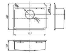 Chậu rửa Shigeru GX-K FS