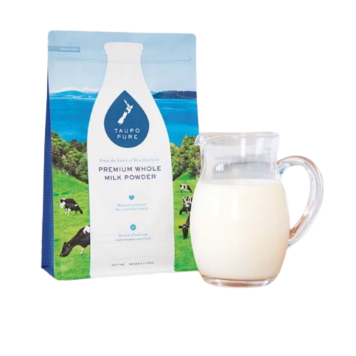 Sữa Bột Nguyên Kem Cao Cấp Taupo Pure Premium Whole Milk Powder - 1kg ...
