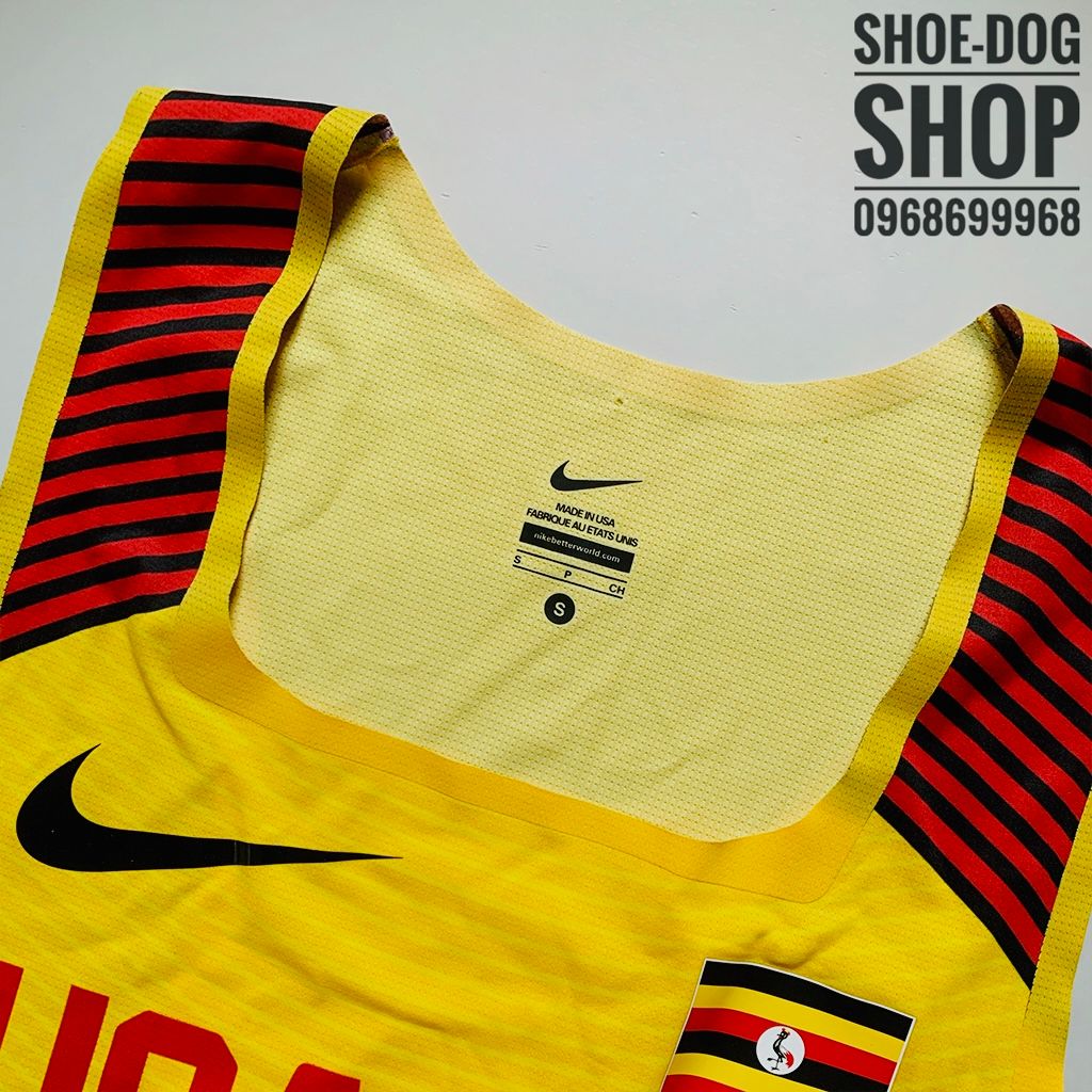 NIKE PRO ELITE シングレット UGANDA 2020 S Nike Pro Elite Sponsored Olympic 2020 Running Rare Singlet