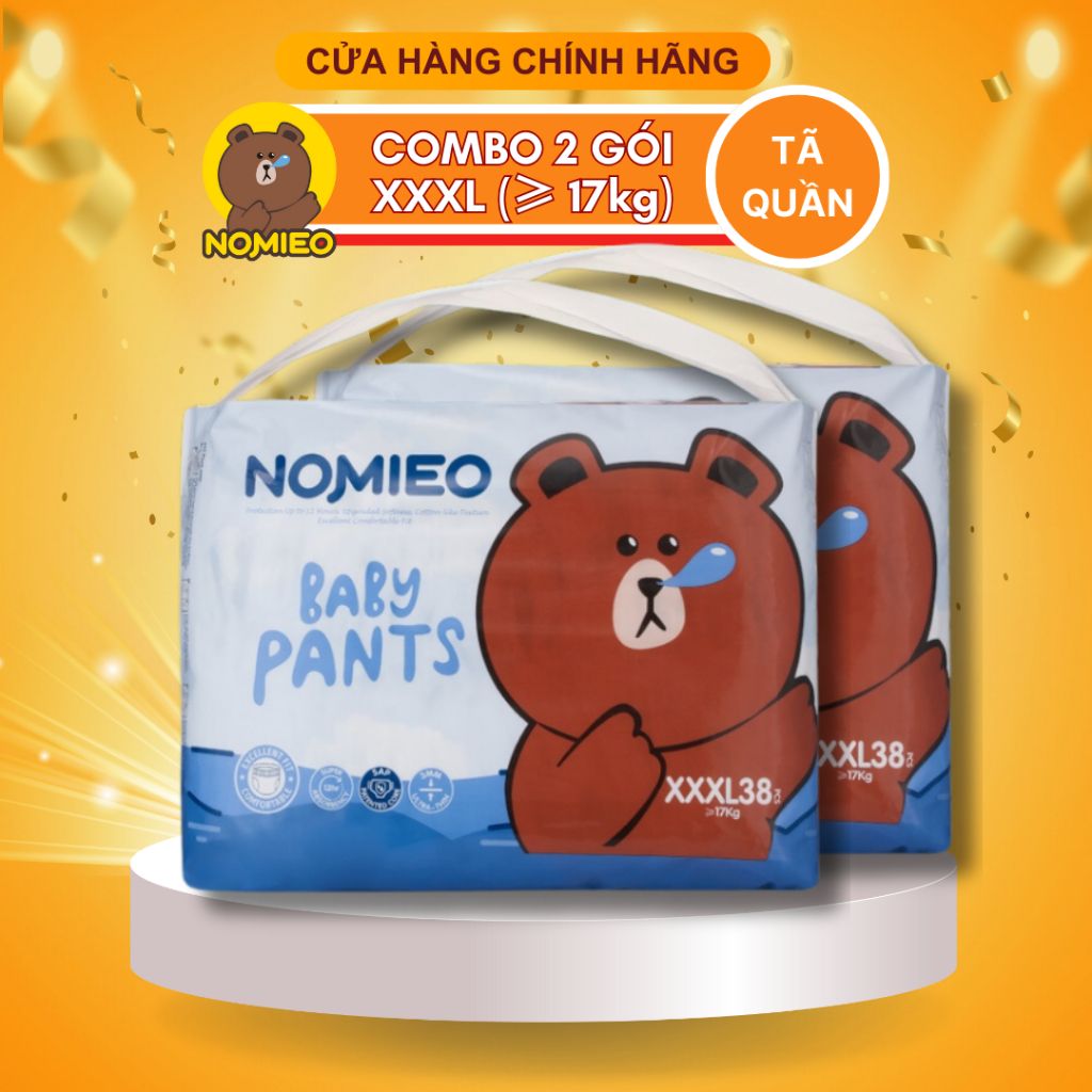  Combo 2 tã quần NOMIEO size XXXL 