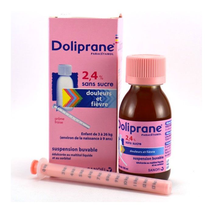  Hạ sốt Doliprane 100ml 