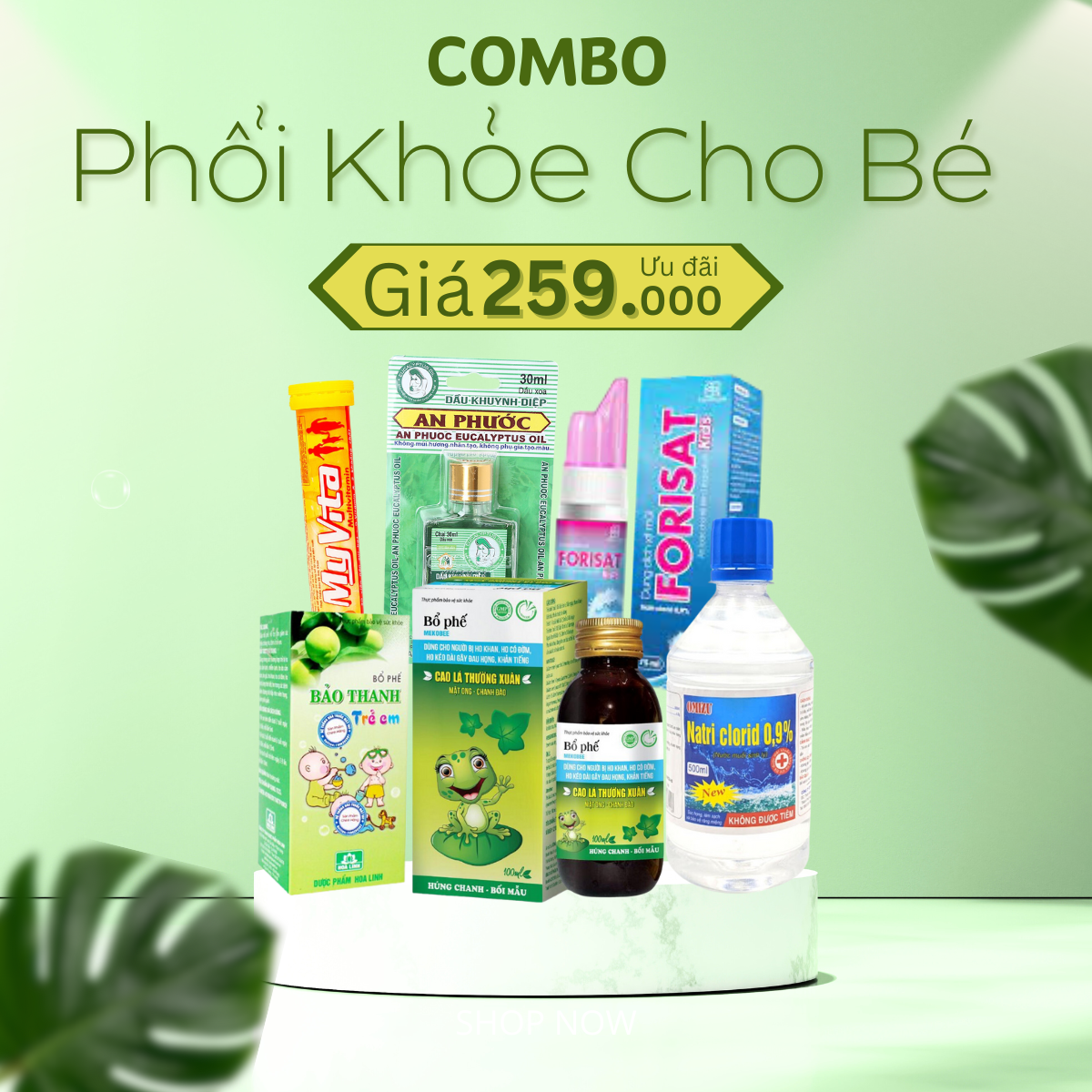  Combo Phổi Khỏe 3 