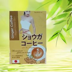 V34a Combo 3 hộp-TPBS Cà Phê Gừng Ginger Coffee Chính Hãng - Hộp 12 Gói - hỗ trợ giảm cân