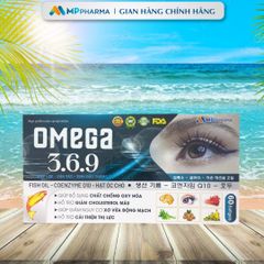 MP19a Combo 3 -TPBVSK OMEGA 3.6.9 ,viên uống bổ sung sức khỏe ,tốt cho mắt ,hộp 60 viên