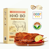  Khô bò MIẾNG Cẩm Thạch - 100% khô bò thật, không chất bảo quản 