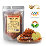  Khô bò SỢI Cẩm Thạch - Túi zip 90gr 