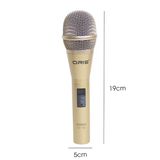  cro karaoke có dây ORIS KSM9 hát nhẹ, hút giọng, mic kèm dây zin dài 8m chống gãy bền bỉ - ORIS ProfessionaL 