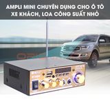  Bộ khếch đại âm thanh Bluetooth ORIS BT-658A cho xe hơi, karaoke gia đình, kiểu dáng sang trọng nhỏ gọn tiện lợi - Oris Profesional 
