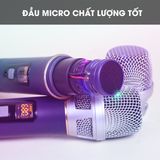  Micro karaoke ORIS TO-600 hộp sóng không dây chính hãng hát nhẹ, hút giọng, âm thanh trung thực - ORIS Professional 