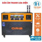  Dàn loa karaoke di động ORIS T0-5000 công suất khủng 2000W, loa kéo tích hợp Main, Vang, bộ mic hộp sóng như dàn sân khấu 