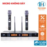 Micro không dây Karaoke ORIS T0-25, mic hộp sóng chống hú hát nhẹ hút giọng chính hãng BH 12 Tháng - ORIS Profesional 
