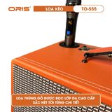  Loa kéo  Oris T0-555 công suất lớn 450W, loa karaoke di động tặng kèm 02 micro UHF cao cấp - ORIS Professional 