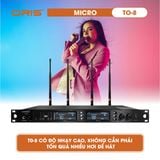  Micro không dây Cao cấp ORIS T0-8 có chất lượng âm thanh tuyệt vời, khả năng truyền âm thanh ổn định và thiết kế đẹp mắt - ORIS Profrssional 