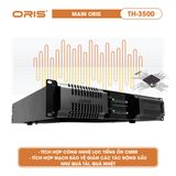  Main đẩy công suất ORIS TH-3500 2 kênh công suất  lên đến 1200W/kênh, cục đẩy công suất cho dàn âm thanh sân khấu - ORIS Professional 