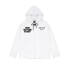 FROM ANOTHER PLANET ZIP HOODIE WHITE