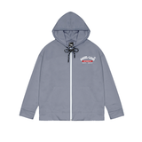  AUTHENTIC ANGEL ZIPPER HOODIE LIGHT GREY 