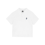  BUNNY CROP POLO WHITE 